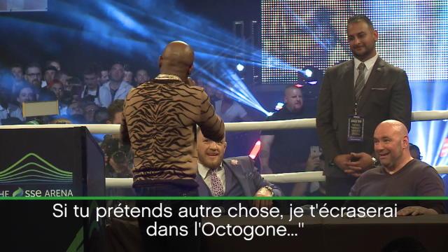 Le premier combat n'a pas encore eu lieu, Mayweather en veut déjà un autre sur l'Octogone UFC Le premier combat n'a pas encore eu lieu, Mayweather en veut déjà un autre sur l'Octogone UFC