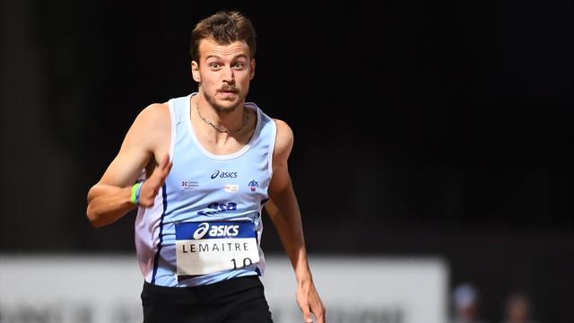 Forfait sur 100 m à Monaco, Lemaitre voit s'envoler ses chances de ligne droite aux Mondiaux
