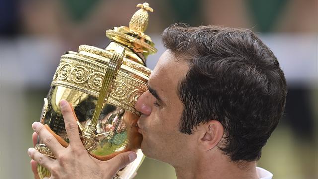 Federer, 15 ans de règne sur herbe