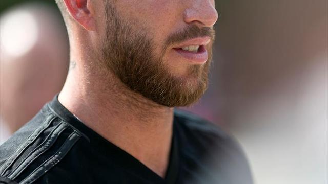 Sergio Ramos se entrena junto a sus compañeros en UCLA