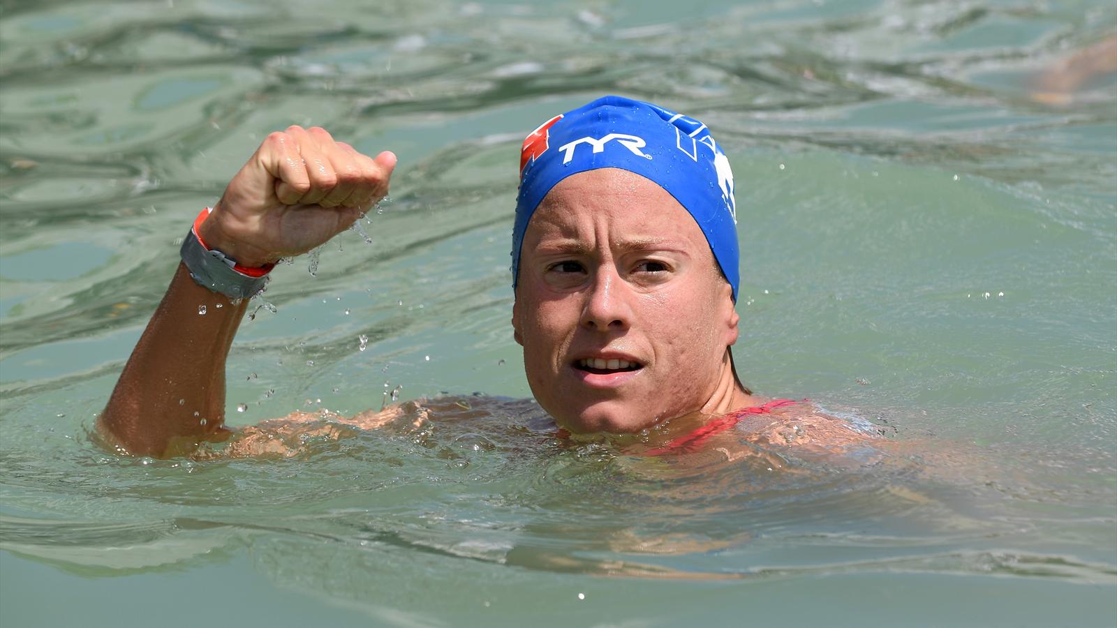 Mondiaux 2017 Eau libre la France sacrée en relais mixte 5 km