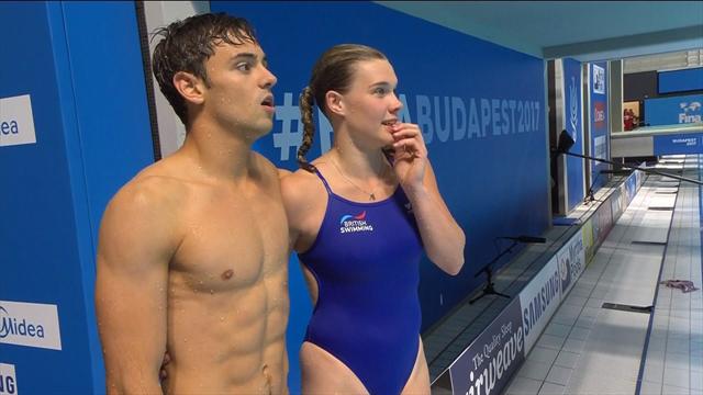 Silver for Tom Daley and Grace Reid at World Champs Silver for Tom Daley and Grace Reid at World Champs