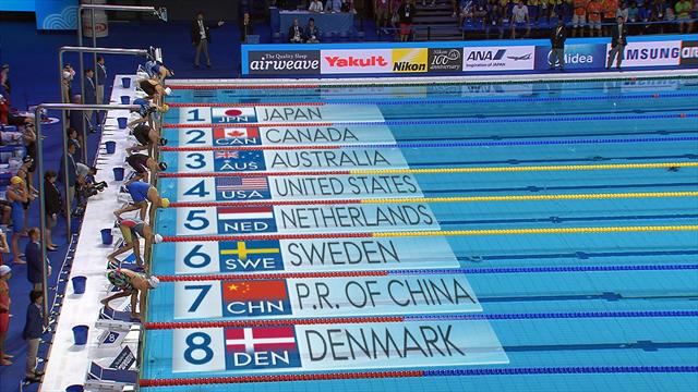 Sjostrom smashes 100m FR world record in relay lead-off Sjostrom smashes 100m FR world record in relay lead-off