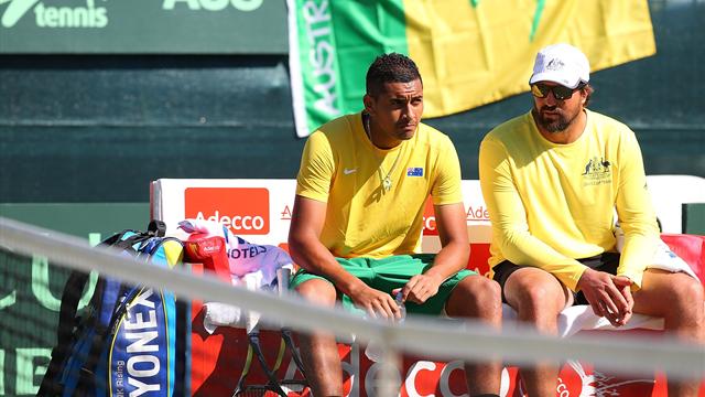 Kyrgios se paie Rafter