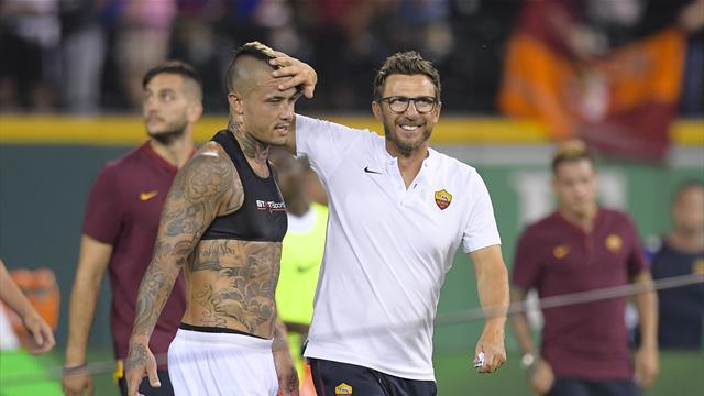 Di Francesco: "Non esiste un caso Nainggolan, è stato lui il primo a scusarsi"