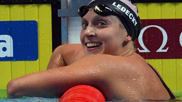 US-Schwimmstar Ledecky pulverisiert 1500-m-Weltrekord