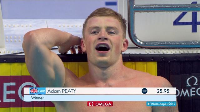 Watch Adam Peaty's stunning world-record swim Watch Adam Peaty's stunning world-record swim