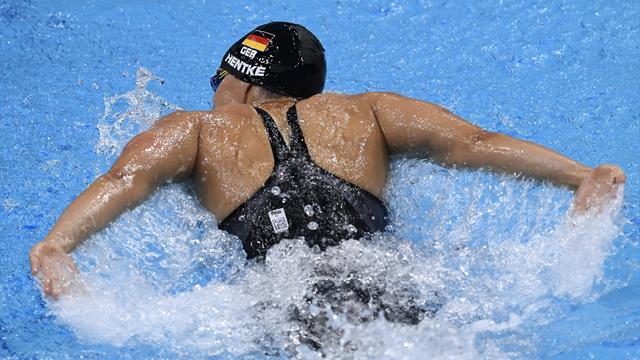 Hentke im Finale über 200 m Schmetterling