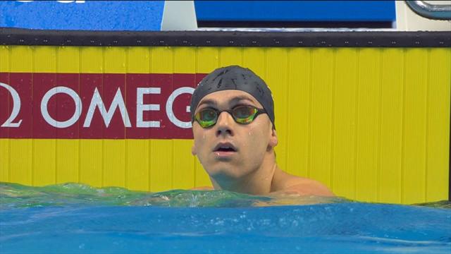 Guy breaks British record in 100m butterfly heat Guy breaks British record in 100m butterfly heat