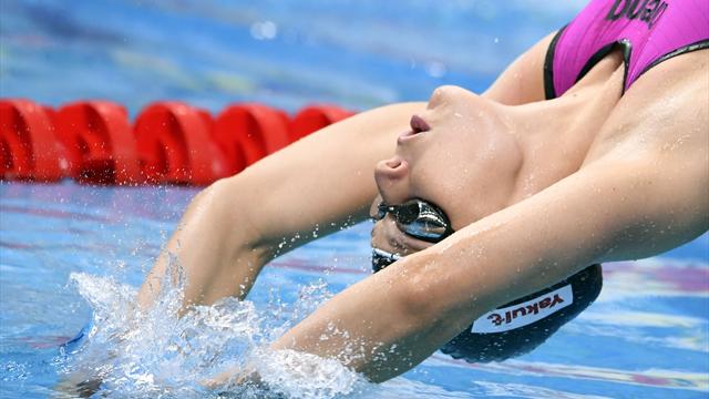 Graf scheitert im Halbfinale über 200 m Rücken