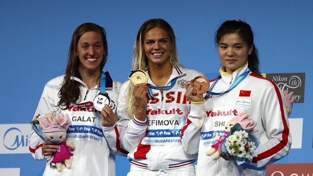 Russians take triple gold in Budapest as Manuel beats Sjostrom