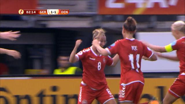 Highlights: Denmark snatch win over reigning champions Germany Highlights: Denmark snatch win over reigning champions Germany