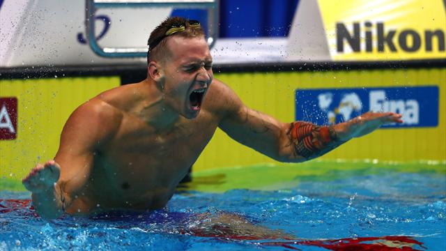 Dressel, sacré sur 100 m nage libre, porte les Etats-Unis