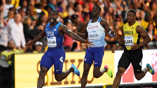 Gatlin'den tarihi zafer!