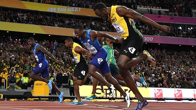 Mal parti puis dominé par Gatlin, Bolt a cédé sa couronne : son dernier 100m Mal parti puis dominé par Gatlin, Bolt a cédé sa couronne : son dernier 100m