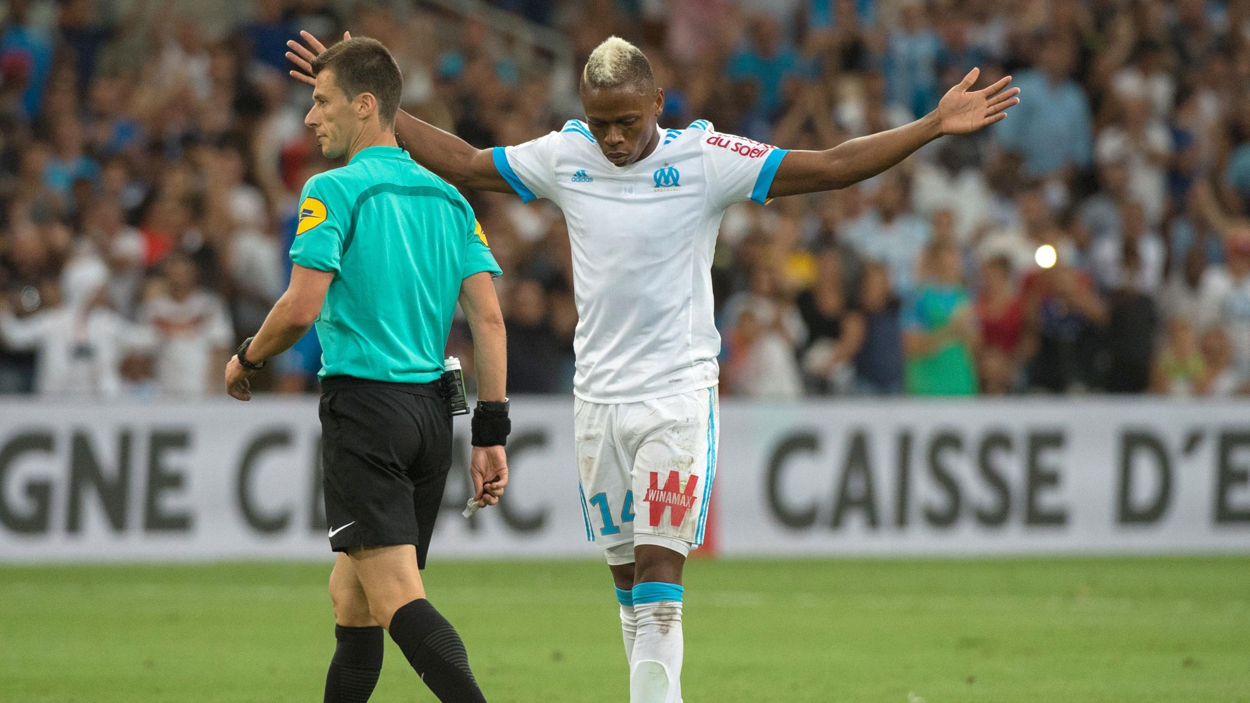 Maillot Extérieur Olympique de Marseille Clinton NJIE Maillot Extérieur Olympique de Marseille Clinton NJIE