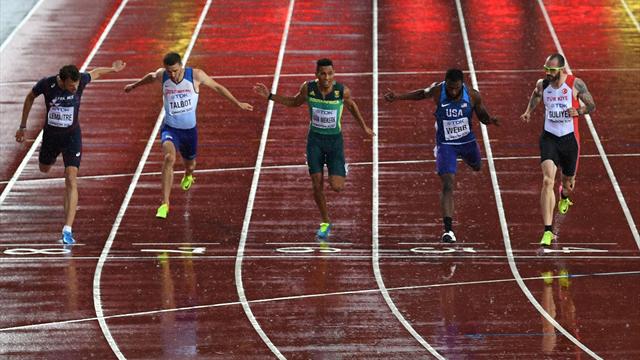 Il a manqué deux centièmes à Lemaitre pour doubler Van Niekerk et aller en finale Il a manqué deux centièmes à Lemaitre pour doubler Van Niekerk et aller en finale