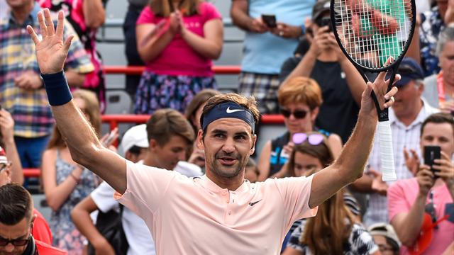15. Sieg in Serie: Federer im Halbfinale von Montreal