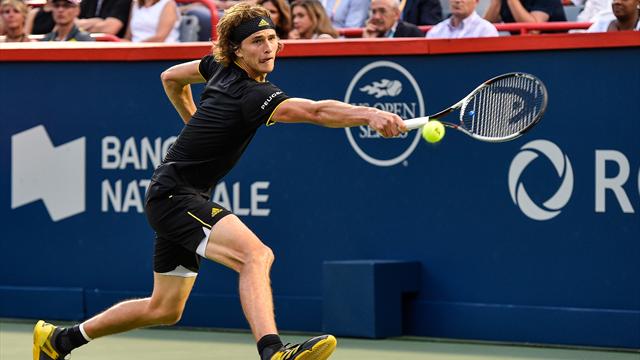 Achter Sieg in Serie: Zverev im Halbfinale von Montréal