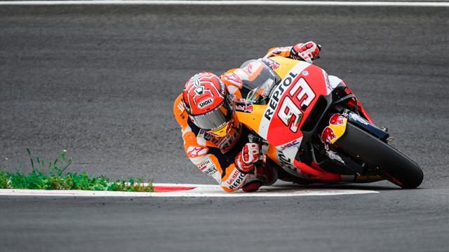 Championship leader Marc Marquez claims third straight pole in Austria