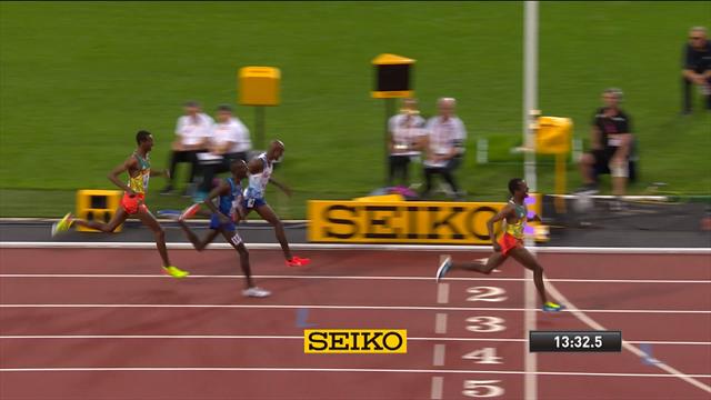 L'ultime effort de Farah est resté vain : le final du 5000m L'ultime effort de Farah est resté vain : le final du 5000m