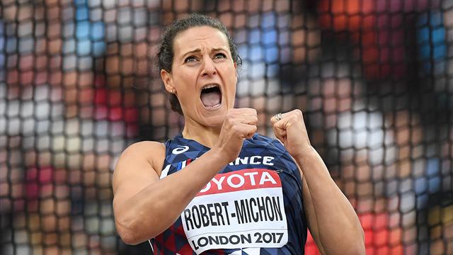 Avec son record de la saison, Robert-Michon décroche un bronze bien mérité Avec son record de la saison, Robert-Michon décroche un bronze bien mérité