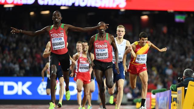 Kenianer Managoi holt 1500-m-Gold - Kiprop verpasst vierten Titel klar