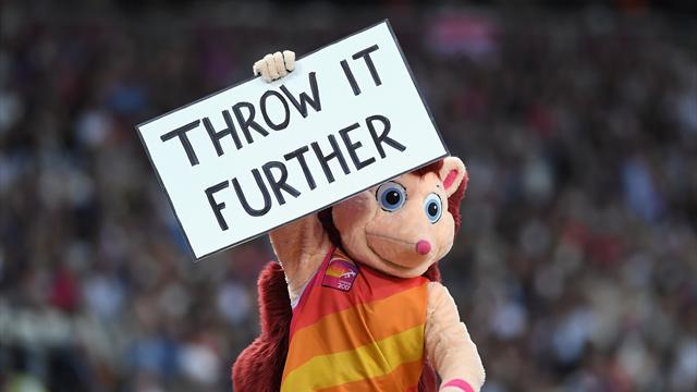 Oubliez Bolt ou Bosse : La vraie star des Mondiaux, c'était la mascotte Oubliez Bolt ou Bosse : La vraie star des Mondiaux, c'était la mascotte