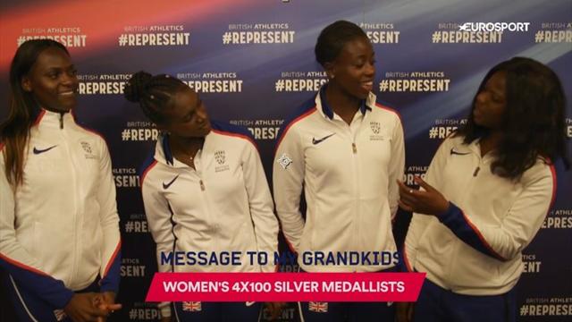 Women's 4x100m relay silver medallists: A message for my future grandkids Women's 4x100m relay silver medallists: A message for my future grandkids