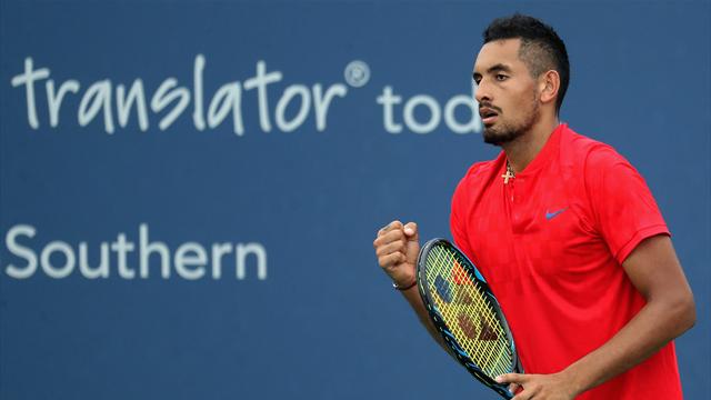 Kyrgios n'a pas laissé passer l'occasion