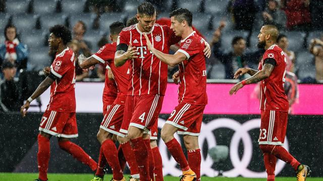Bundesliga, Bayern Múnich-Bayer Leverkusen: Goles bajo la lluvia y primera decisión del VAR (3-1)