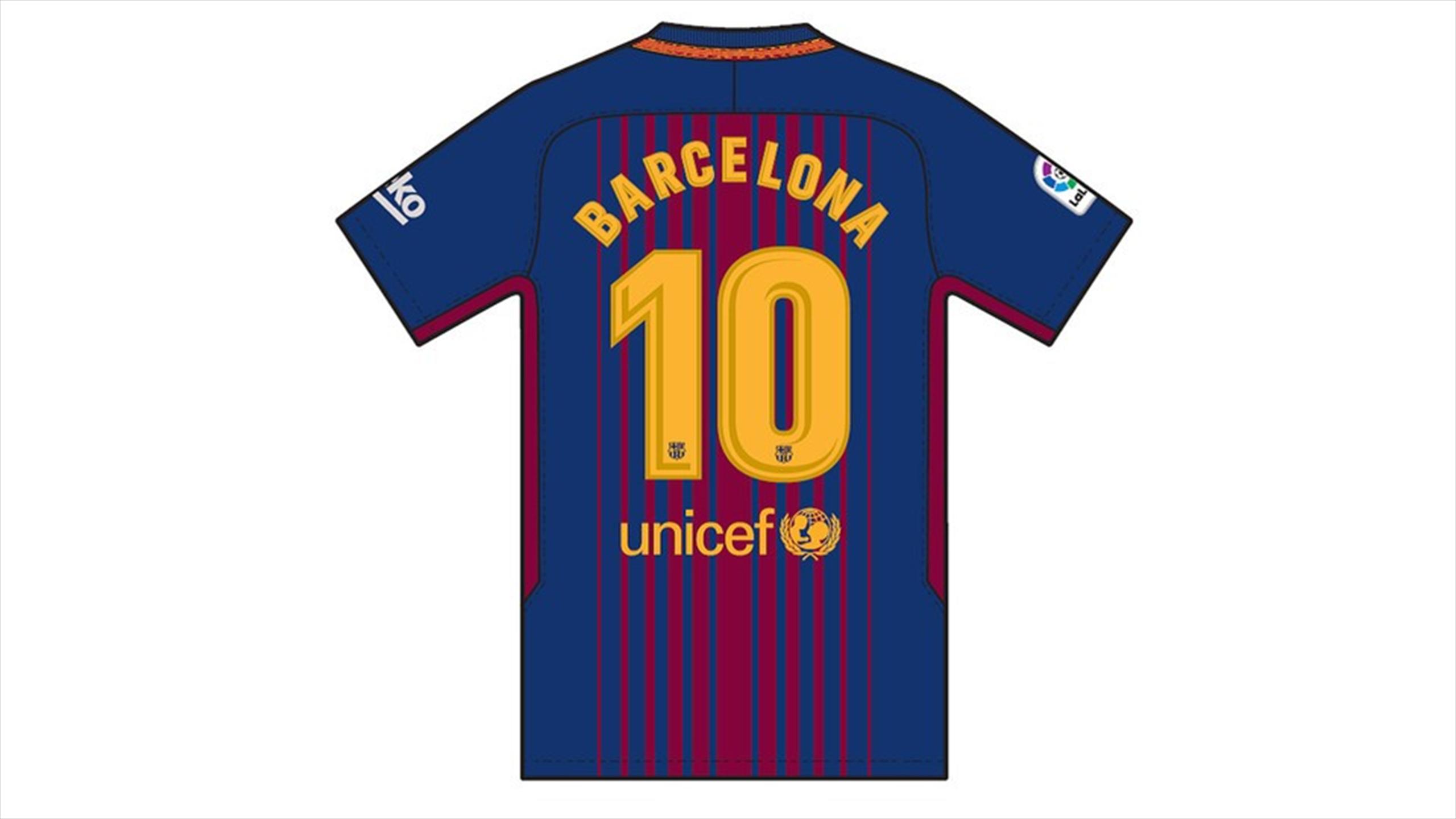 Maglia Home FC Barcelona nazionali Maglia Home FC Barcelona nazionali