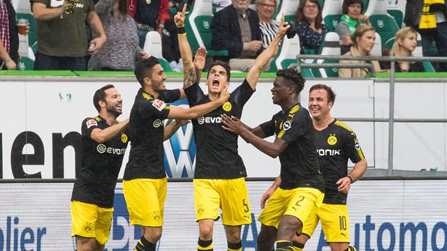 Bundesliga, Wolfsburgo-Dortmund: Bartra firma una obra de arte y Aubameyang remata la goleada (0-3)