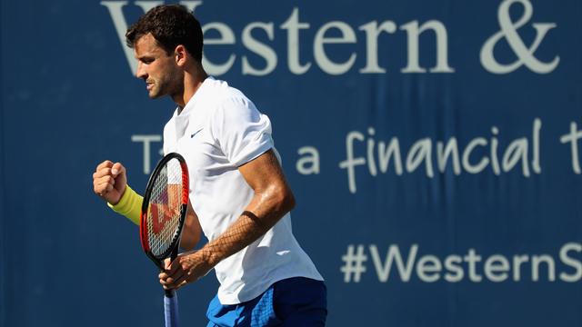 Vainqueur d'un thriller face à Isner, Dimitrov jouera sa première finale en Masters 1000