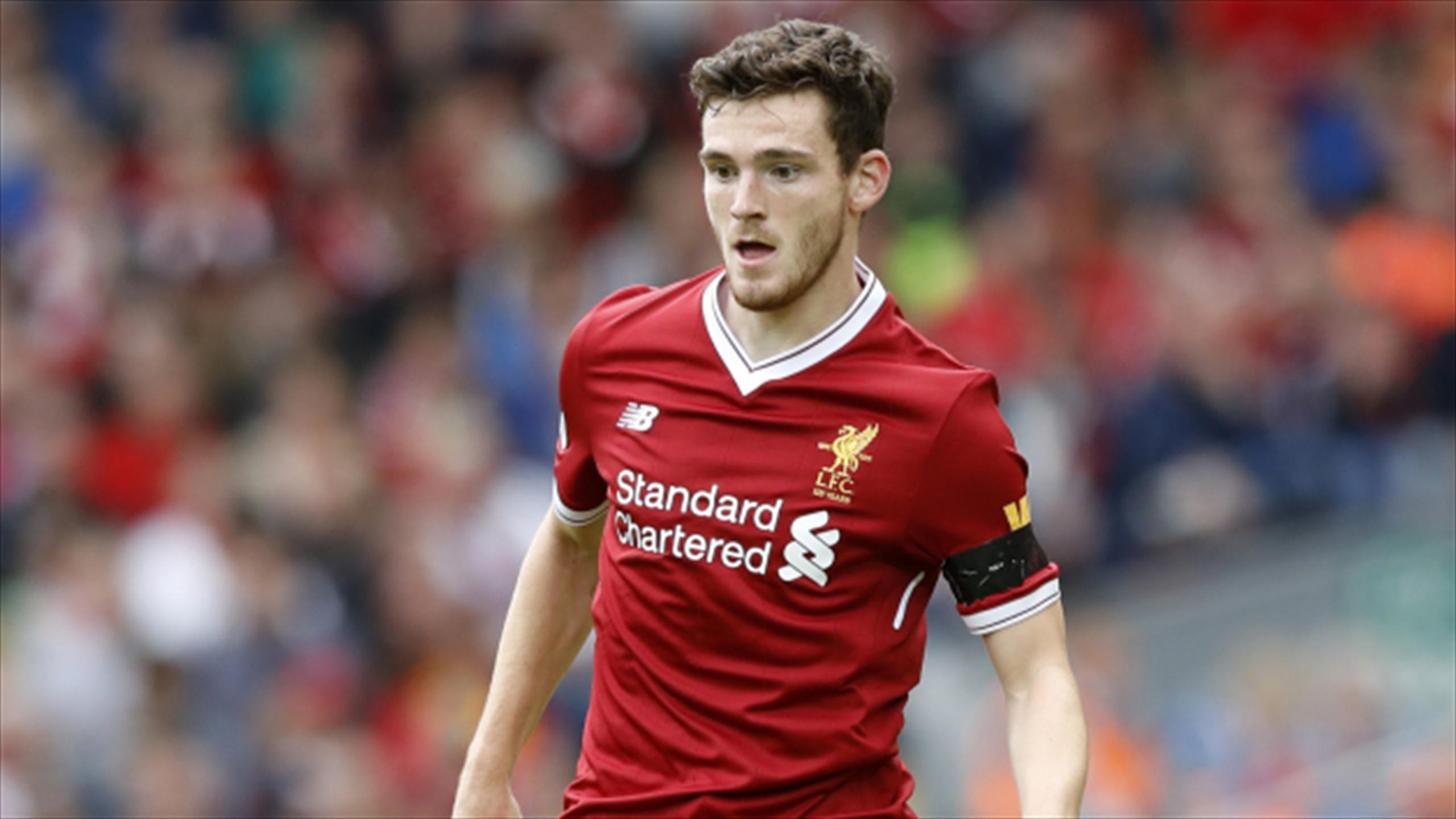 Andrew Robinson hopes to be the solution to Liverpool's tricky left