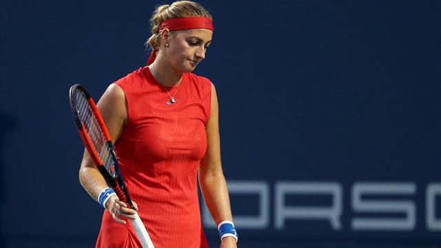 Kvitova knocked out of New Haven