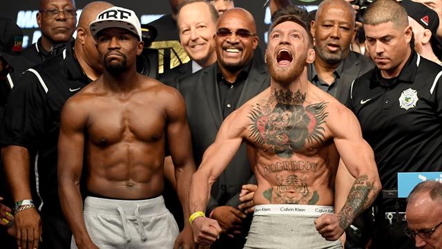 Avantage McGregor à la pesée
