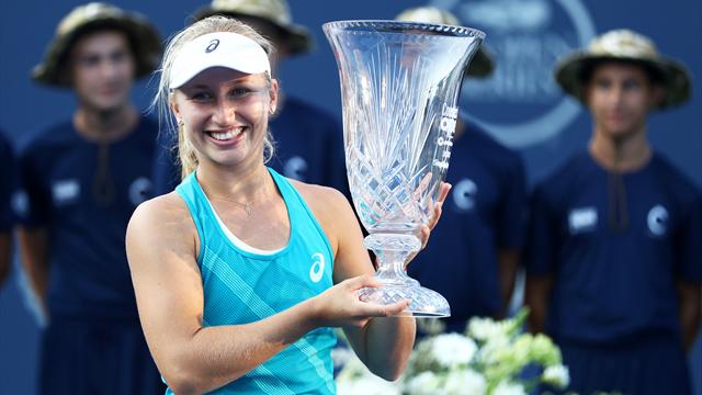 Гаврилова выиграла первый титул в карьере