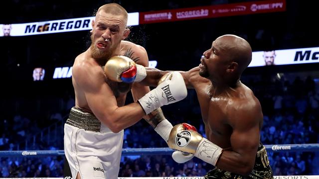 Mayweather vient à bout de McGregor et écrit l'histoire