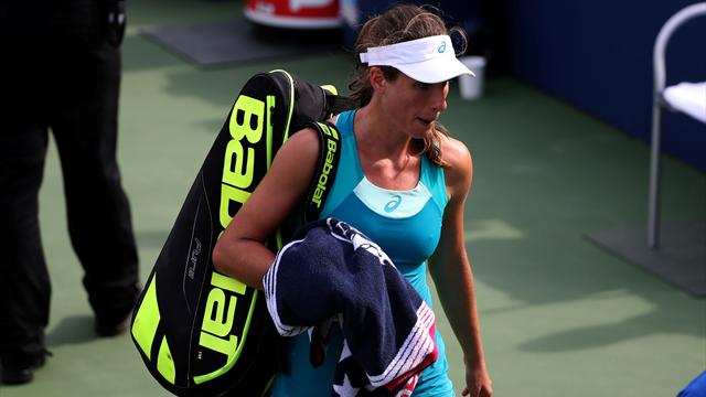 Jo Konta suffers shock exit in US Open first round