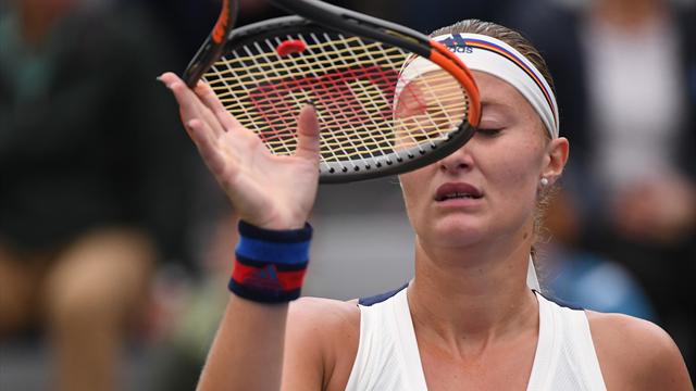 Mladenovic sortie d'entrée, sur la lancée de son été