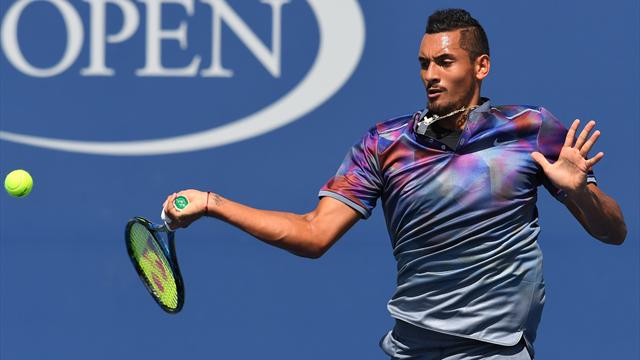 Kyrgios, touché coulé