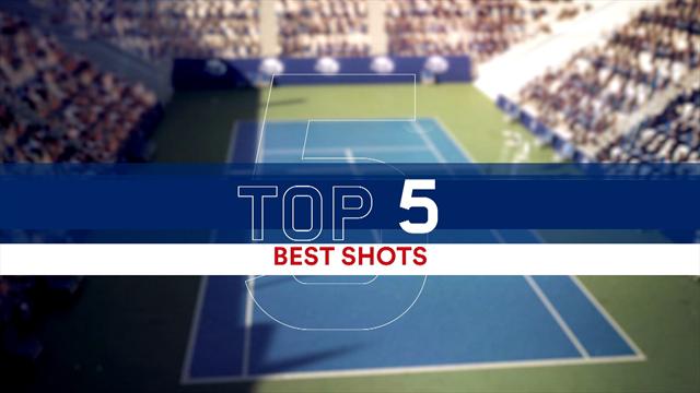 Top 5: Best shots from Nadal v Anderson Top 5: Best shots from Nadal v Anderson