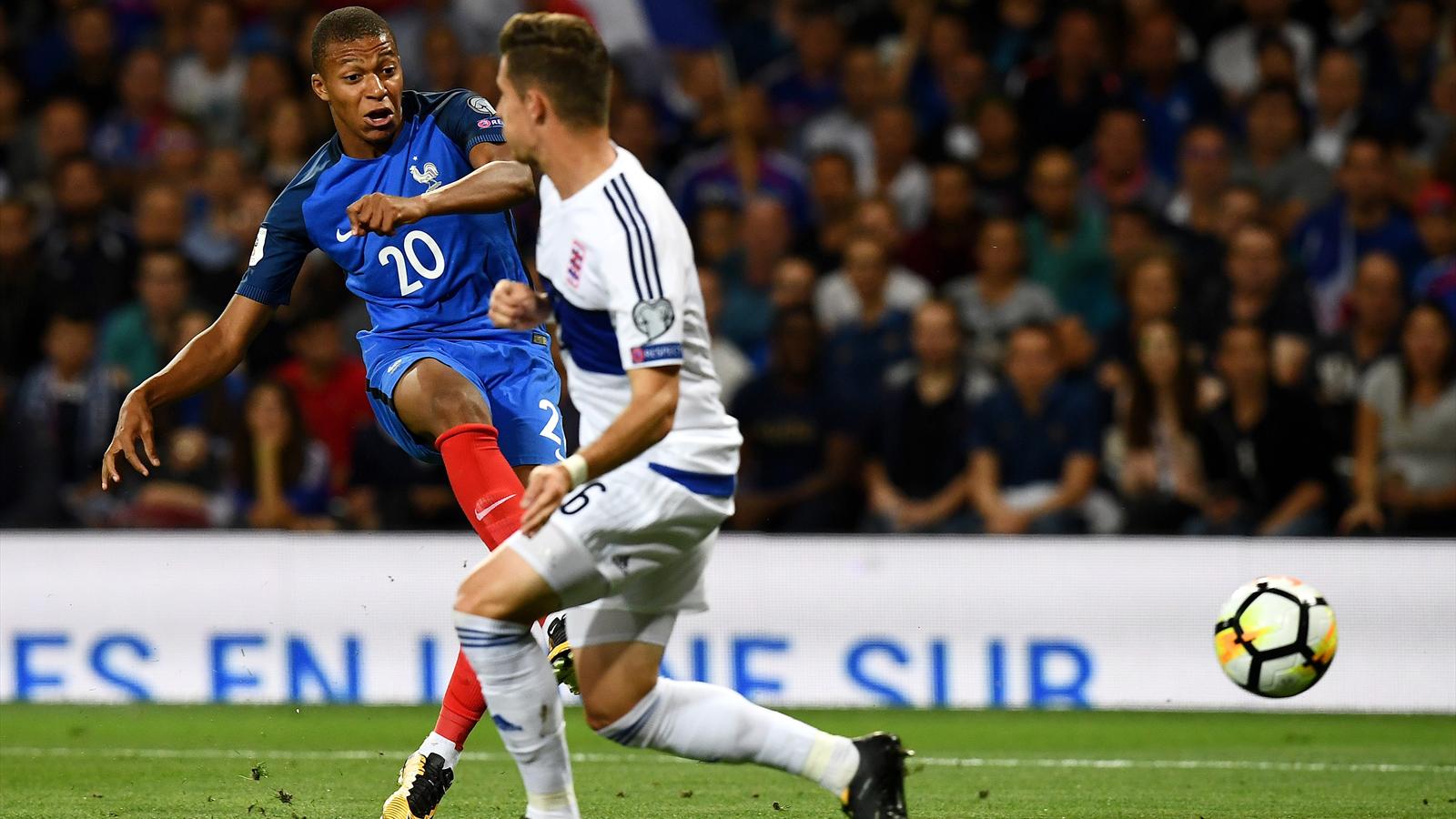 France Luxembourg en direct 3 septembre 2017 Eurosport