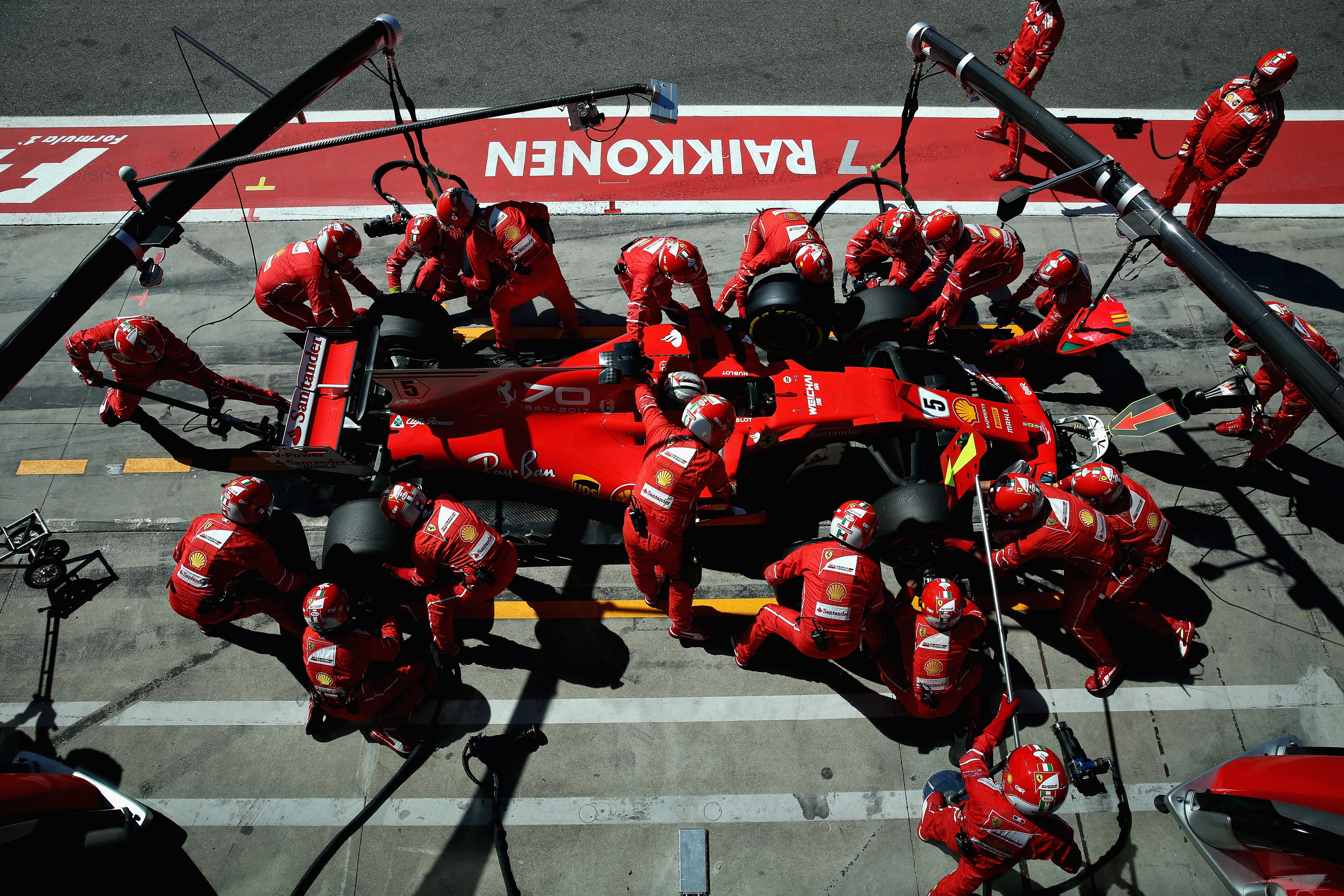 Sebastian Vettel (Ferrari) au Grand Prix de Italie 2017