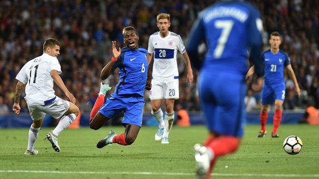 Figuraccia della Francia: solo 0-0 con il Lussemburgo; Belgio qualificato alla fase finale