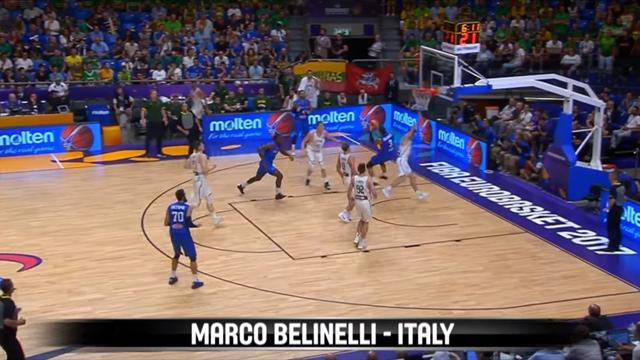 La Top 5 del Day 4: c'è Belinelli con un canestro in acrobazia all'indietro