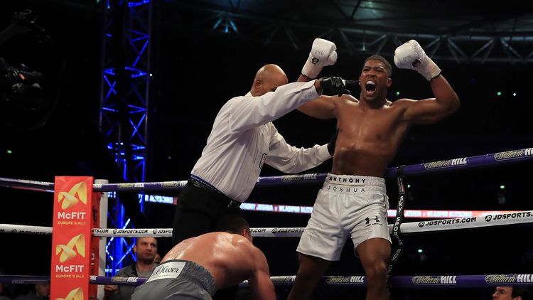 Erster Kampf Nach Wladimir Klitschko Anthony Joshua Boxt Gegen