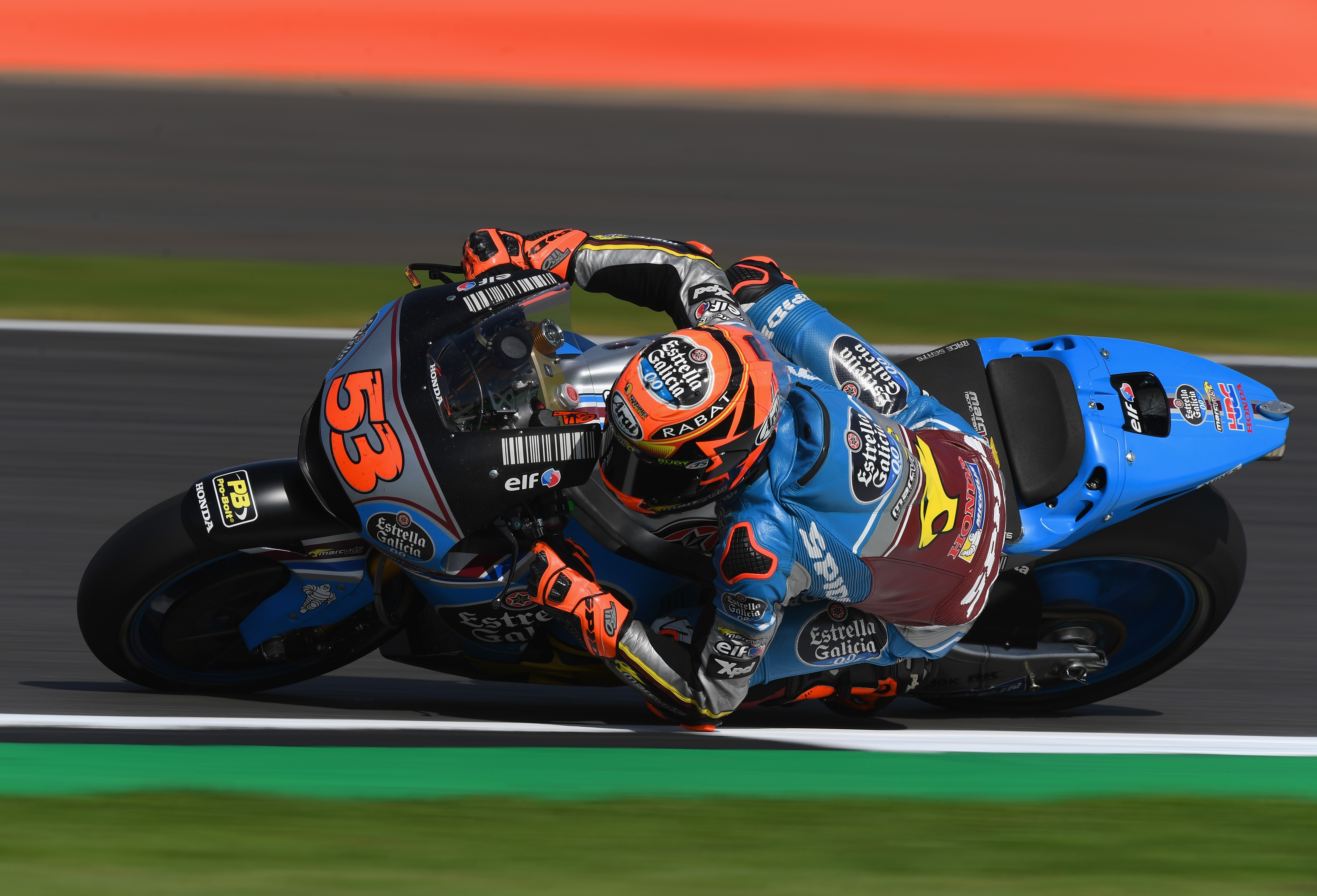 Tito Rabat (Honda VDS) au Grand Prix de Grande-Bretagne 2017