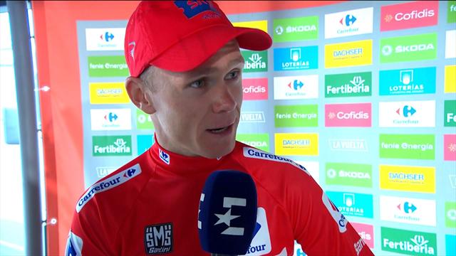 Froome e il commento della tappa incriminata: "Oggi mi sentivo meglio" Froome e il commento della tappa incriminata: "Oggi mi sentivo meglio"